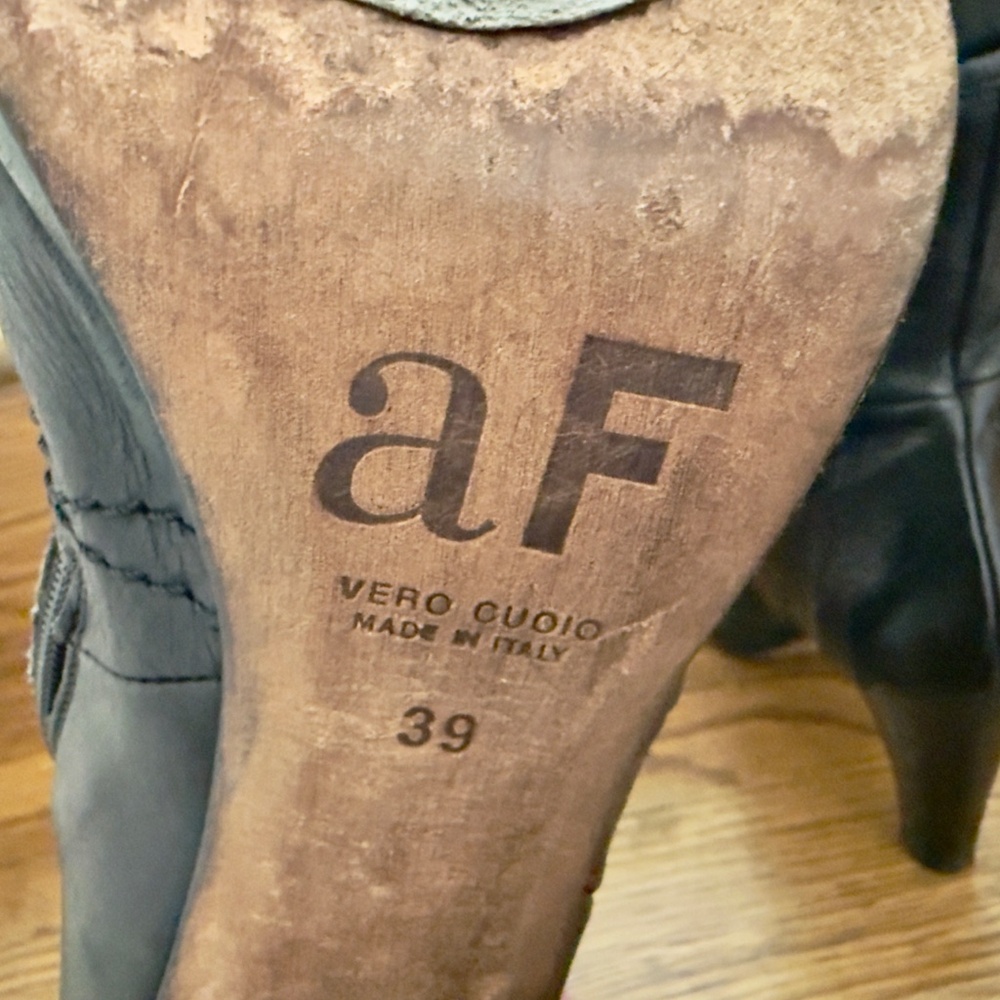 Alberto Fermani aF Leather Italy Boot 39/8.5 - Picture 7 of 8